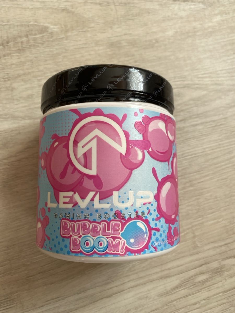 Cibi & Specialità: Levl-Up Bubble Boom (Kaugummi) – Nuovo e nell'imballaggio originale da Oberuzwil venduto da MavMav6418