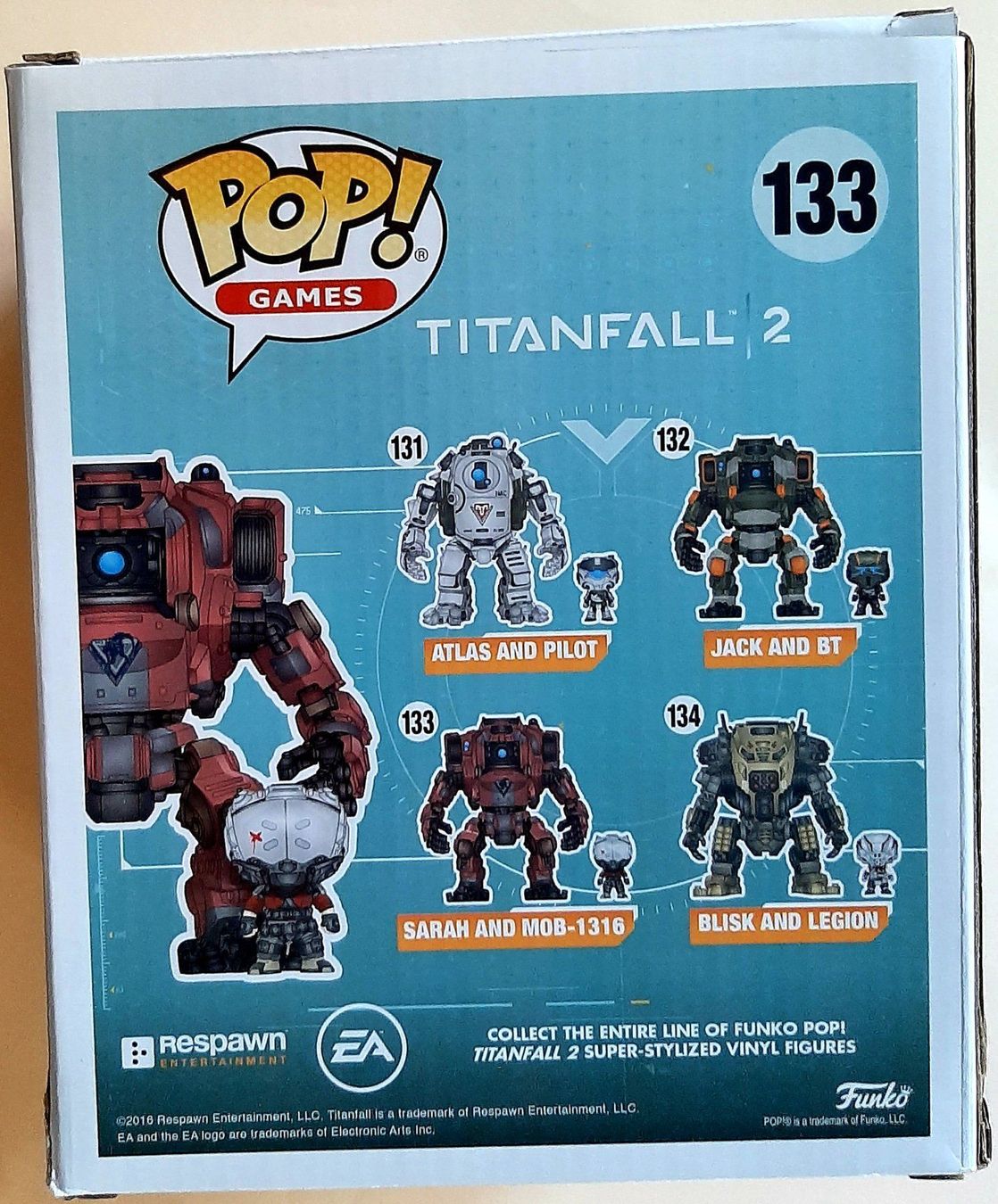 Funko Figuren: Funko Pop Titanfall 2  Sarah and MOB-1316 – Neu und originalverpackt aus Montet (Glâne) von KOADA 1