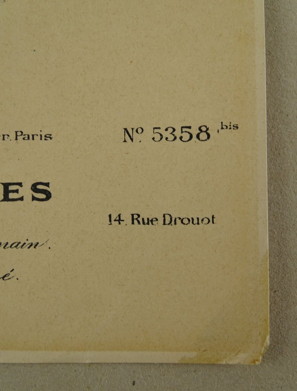 Stiche: MODE, JUGENDSTIL, LITHOGRAPHIE 1905 – Gebraucht aus Grüningen von Kartensammler 5