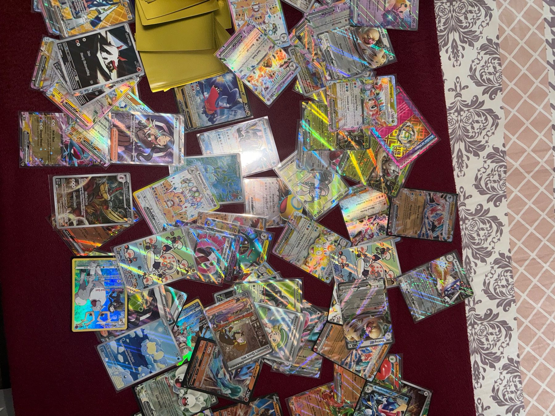 Pokémon Sammelbilder & Trading cards: 100 Pokémon cards EX/AR/V/FULLART – Neu und originalverpackt aus Lausanne von Qwent28