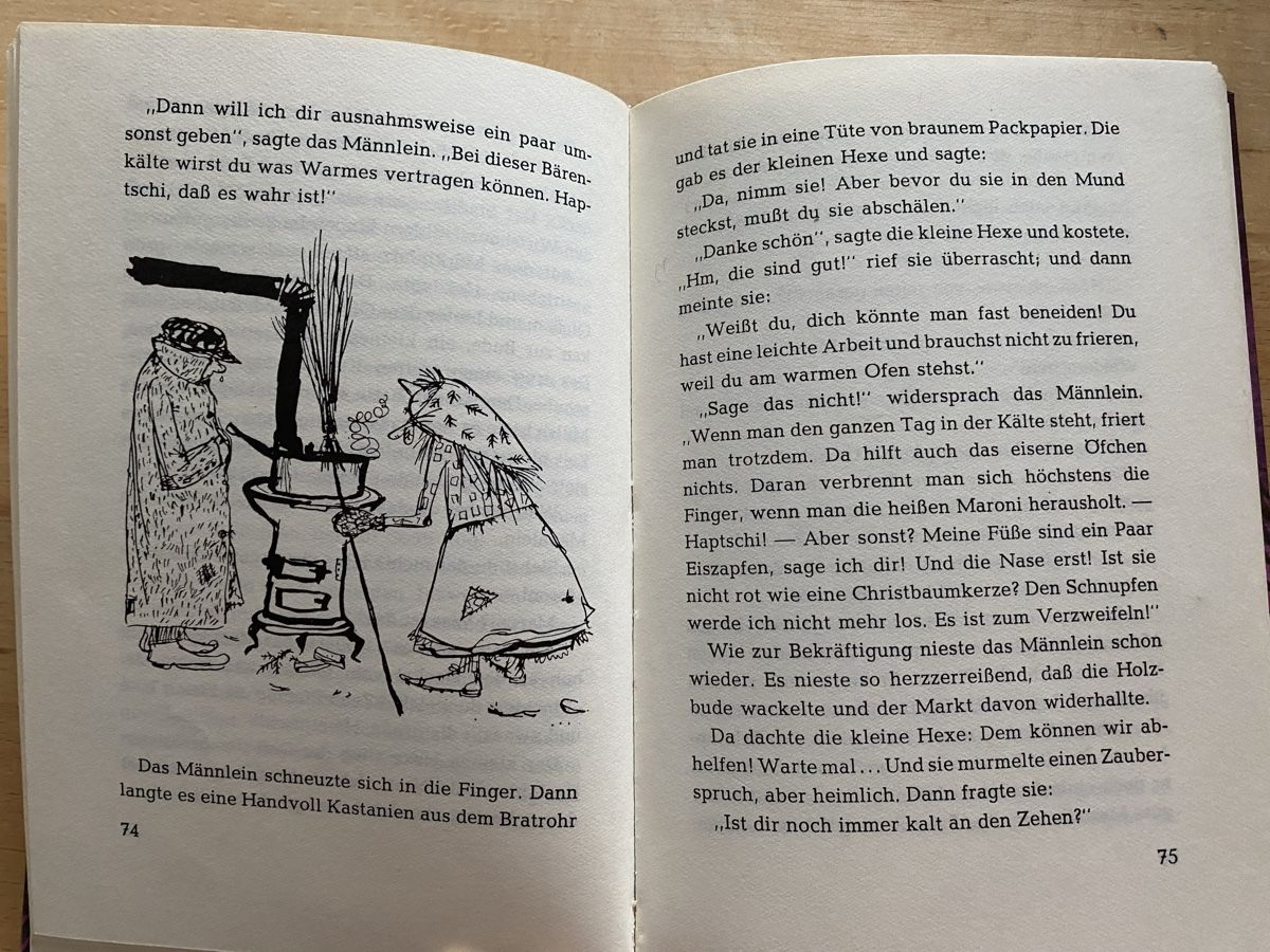 Bücher: Die kleine Hexe - Otfried Preussler – Gebraucht aus Schwarzenburg von Michellu 7