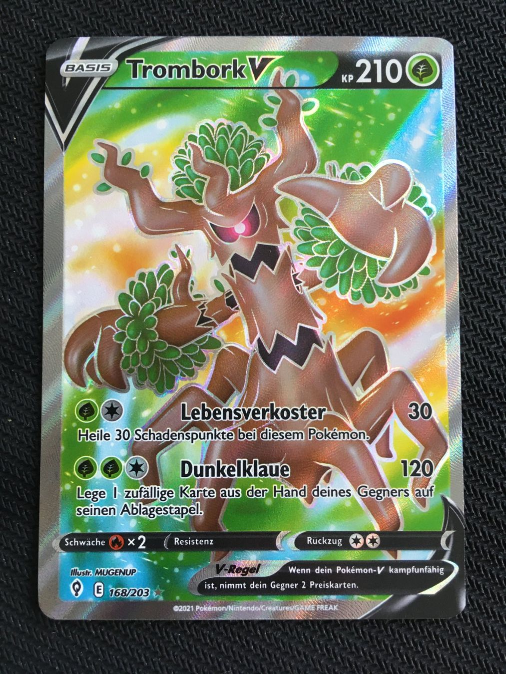 Pokémon Carte collezionabili: EVS 168 Trombork V - Drachenwandel -DE- – Nuovo (secondo la descrizione) da St.Gallen venduto da Punktchen01