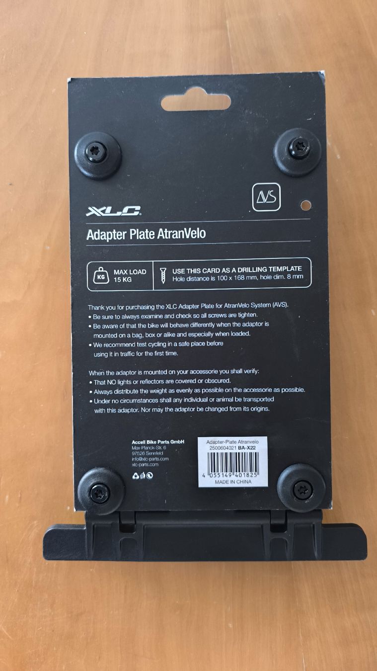 Laufwerke & Adapter: Atran Velo Adapter – Neu und originalverpackt aus St.Erhard von himmelblau21 2