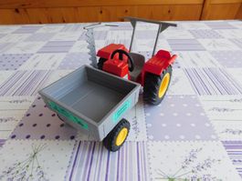 Playmobil Gemüsetraktor mit Ladefläche