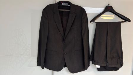 HUGO BOSS Herrenanzug Gr. 52 – 80% Schurwolle