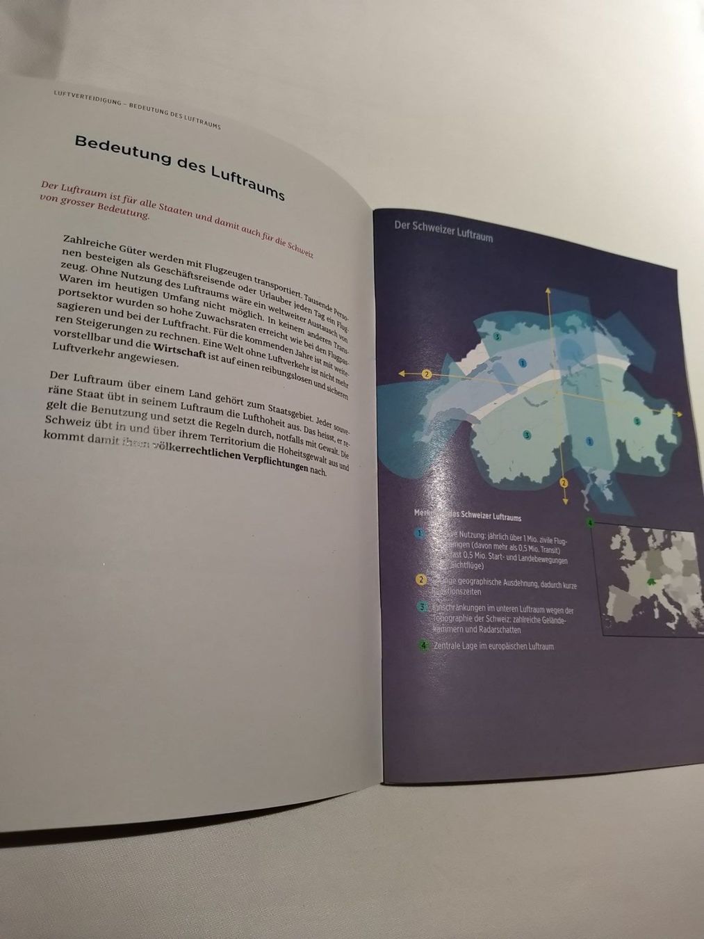 Dokumente: Broschüre Luftverteidigung als Gesamtsystem – Neu (gemäss Beschreibung) aus Erlinsbach von Felix_L. 2