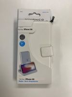 IPhone XR Wallet Buch Klapptasche Cover White