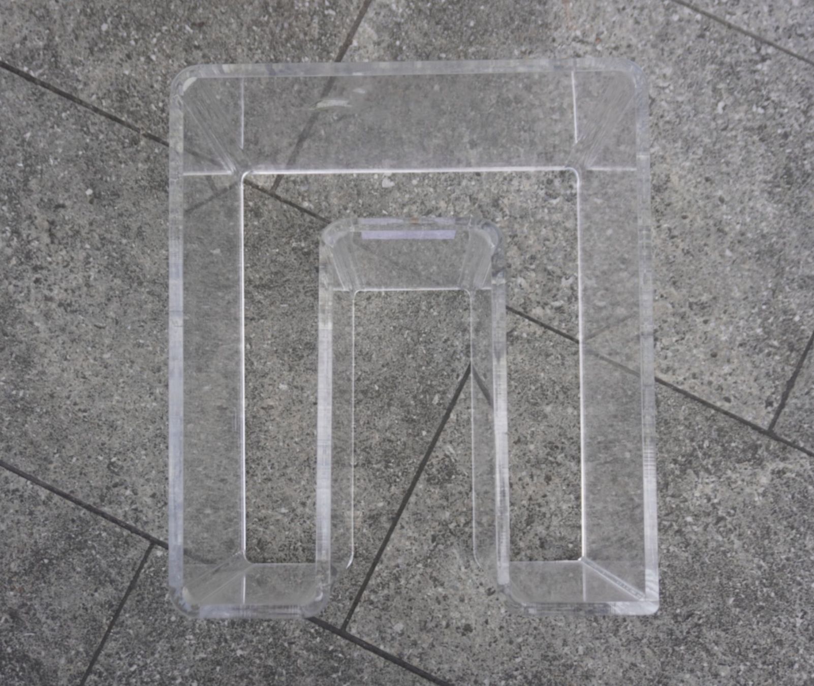 Tavoli: Vintage Plexiglas Beistelltisch MA369 – Usato da Basel venduto da B.W.B. 4