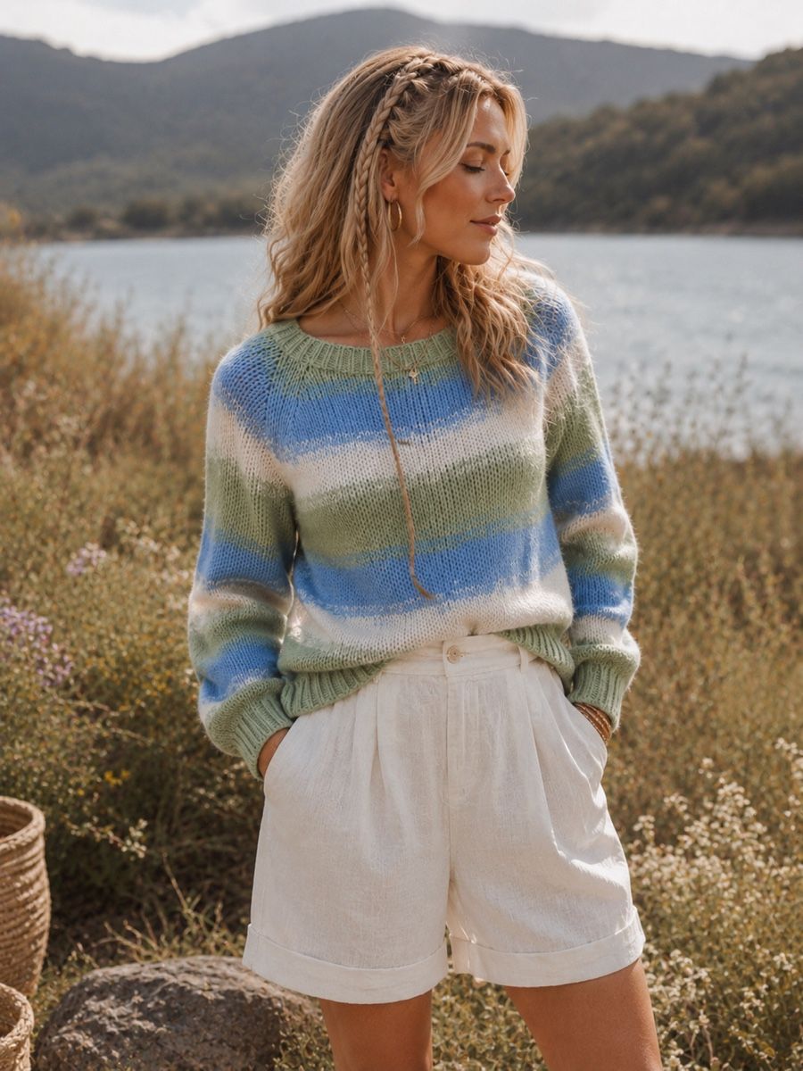 Hemisphere Pullover & Sweatshirts: HEMISPHERE Kashmir/Baumwolle Pulli Gr.S NP 429 Fr – Gebraucht aus Affoltern am Albis von Elenaki67