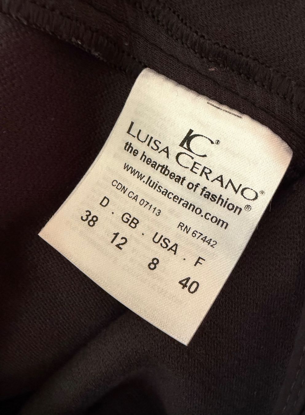 Luisa Cerano Vestiti: Luisa Cerano Kleid Gr.38 – Usato da Unterägeri venduto da Jutka_04 4
