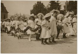 St. Gallen;  Kinderfest um 1900