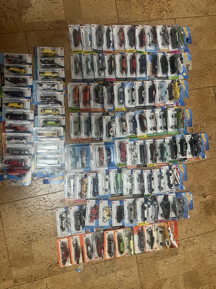 Hot Wheels Modellautos: 100x Hot Wheels Sammlung/Konvolut – Neu (gemäss Beschreibung) aus Uhwiesen von maflo2