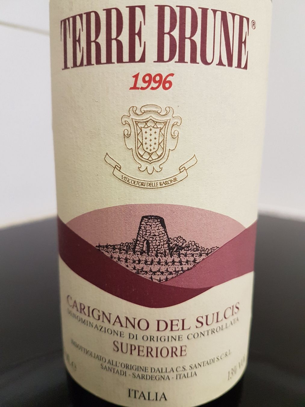 Vino: Terre  Brune  1996    Santadi – Nuovo (secondo la descrizione) da Grenchen venduto da poggione 3