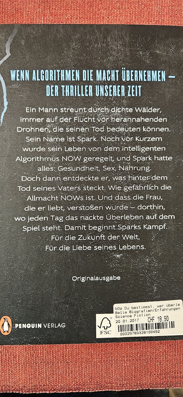 Bücher: Buch NOW von Stephan R. Meier Thriller gebraucht – Gebraucht aus Basel von Melibu 1