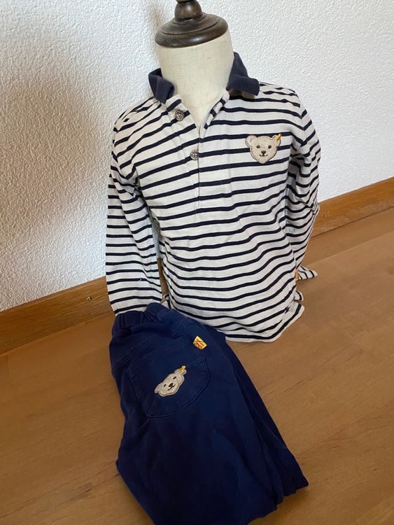 Steiff WINTER SPIRIT - Maglietta A Manica Lunga - Eggnog/beige - Foto 7