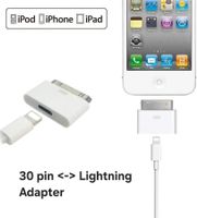 Lightning zu Apple 30 pin Adapter (fabrikneu) für iPhone 3 4