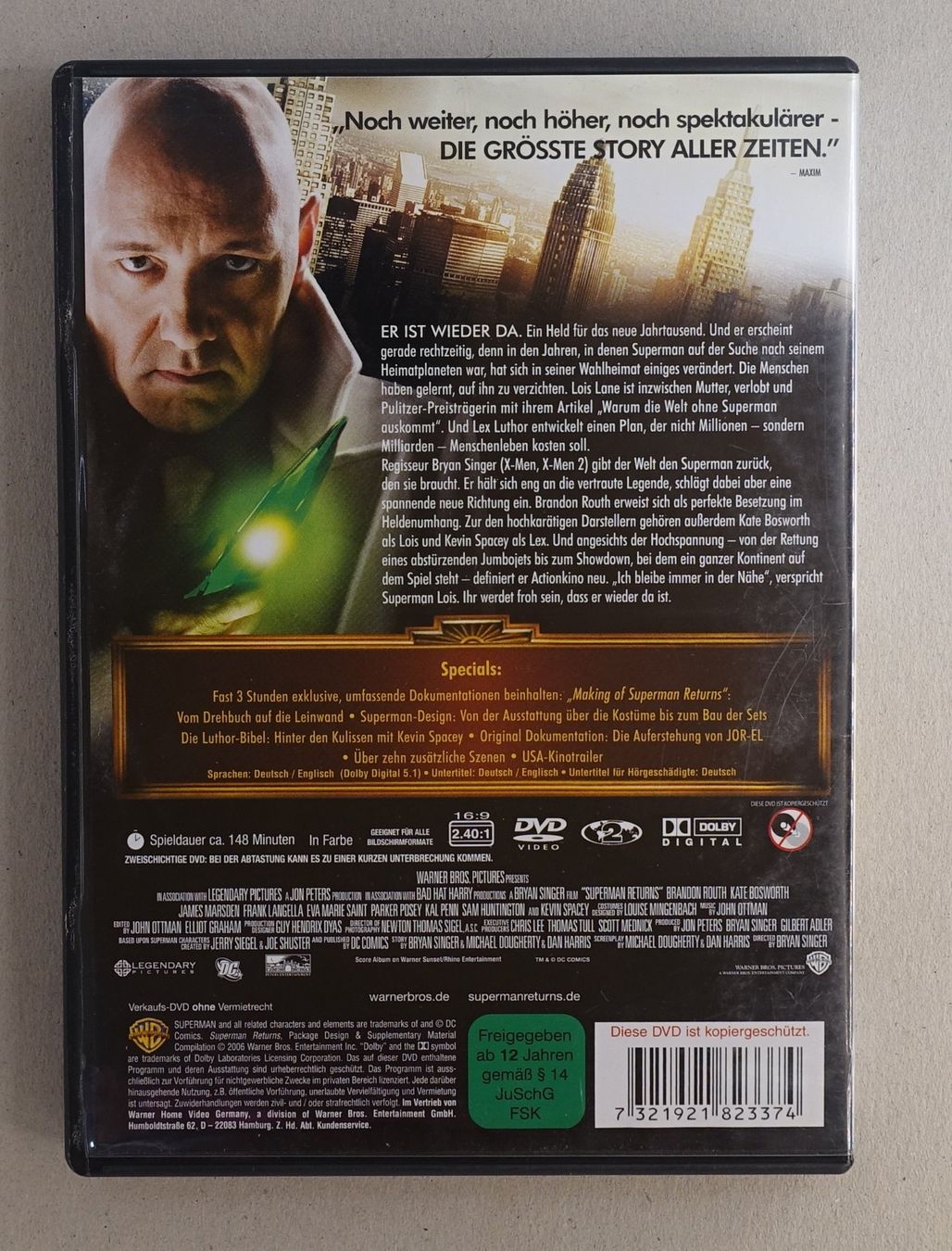 Tous les DVDs: Superman Returns (2 DVDs) – D'occasion à Sessa par fraenklishop 1