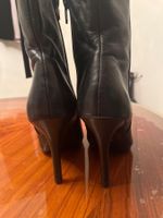 Ralph Lauren,Top Schwarz Damen Stiefeletten EchtLeder,Gr37