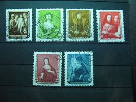 DDR 1957 Zurückgeführte Gemälde gest.