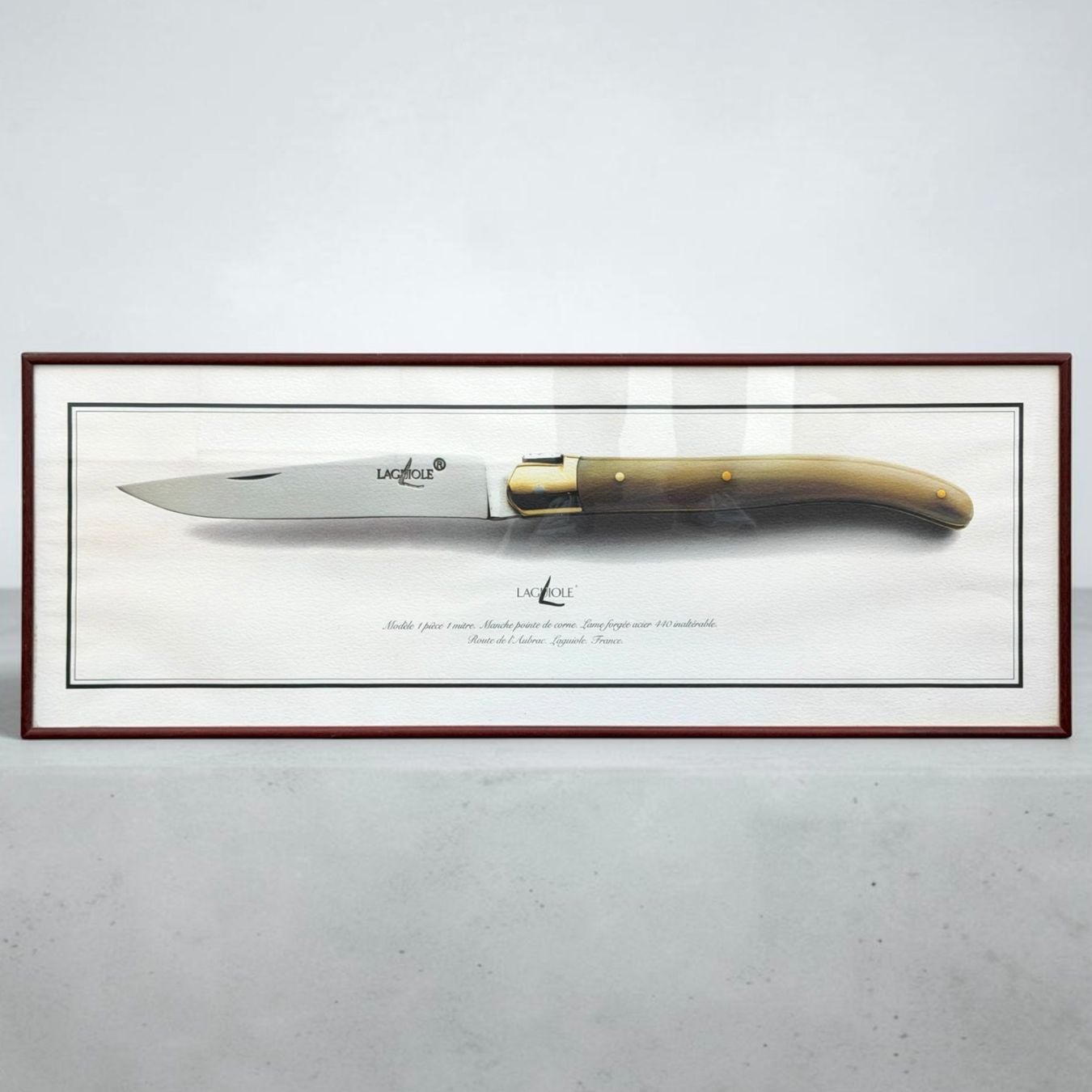 Dipinti: Impression publicitaire d'art Couteau Laguiole – Usato da Morges venduto da objetsdepoque