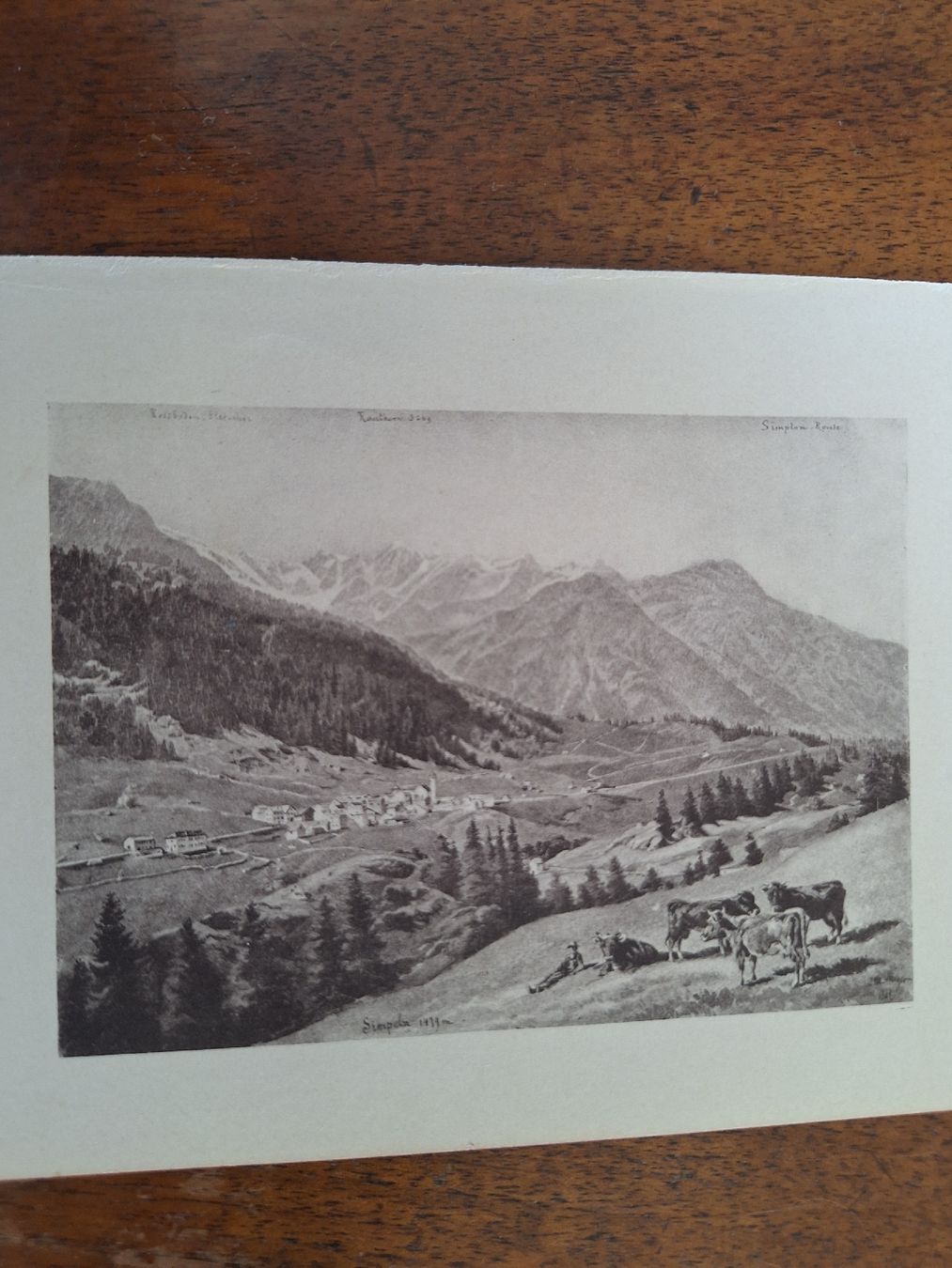 Incisioni: SIMPLON 2 GRAVURES – Usato da Bevaix venduto da bohrap 2