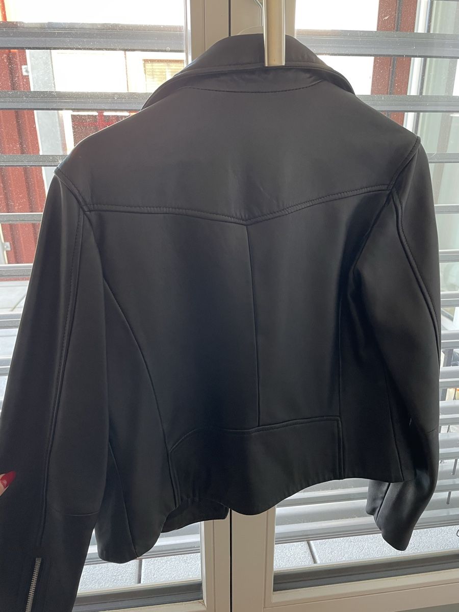 Mango Giacche: Mango Echtlederjacke Schwarz Gr. S – Nuovo (secondo la descrizione) da Fahrweid venduto da jelena.pavlovic 3