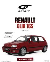 Renault Clio 16S Rot VIF 1991 1/8 GT-Spirit NEUHEIT