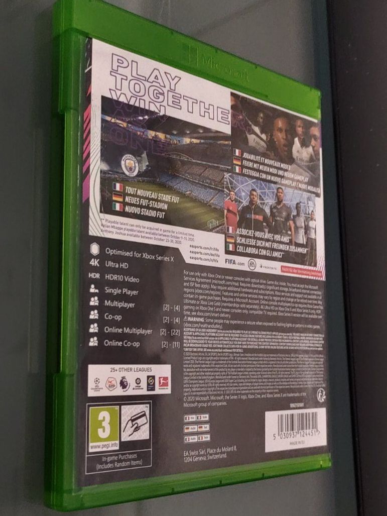 Giochi: FIFA21 XBOX ONE XBOX Series X – Usato da Dottikon venduto da Oldyfreak 1