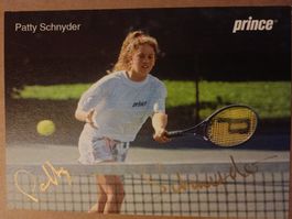 Patty Schnyder  - handsigniert - A5