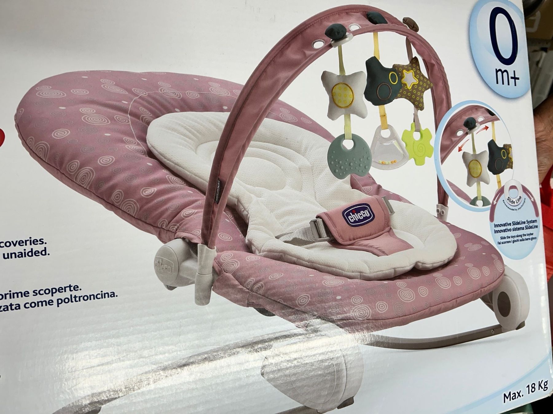 Chicco Sdraiette & Sdraiette a dondolo: Chicco Babywippe Balloon, mit Spielbogen! – Usato da Schmerikon venduto da jkl_6r9n 1