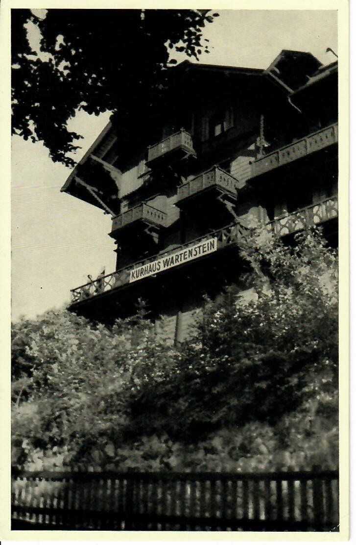Cartoline postali: Kurhaus Wartenstein Bad-Ragaz – Usato da Hochdorf venduto da Ziegel-16