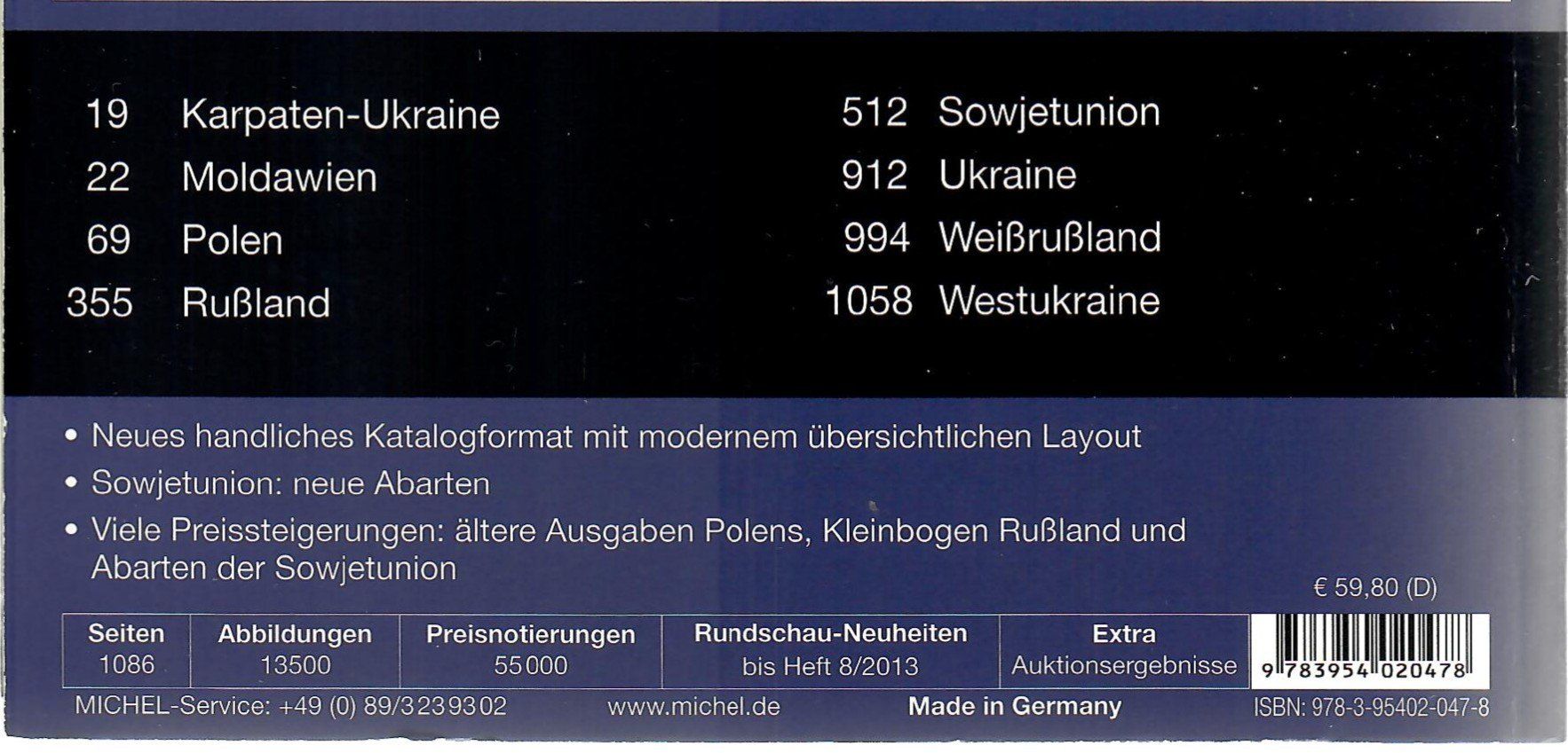 Bücher: Catalogue Michel Europe 7 volumes – Neu (gemäss Beschreibung) aus Villars-Burquin von Rodjeurs 7