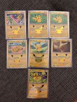 Pokemon 30th Celebration 7x Pikachu EN 🇬🇧