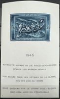 1945 Spende Block sauber ** SBK 200.-