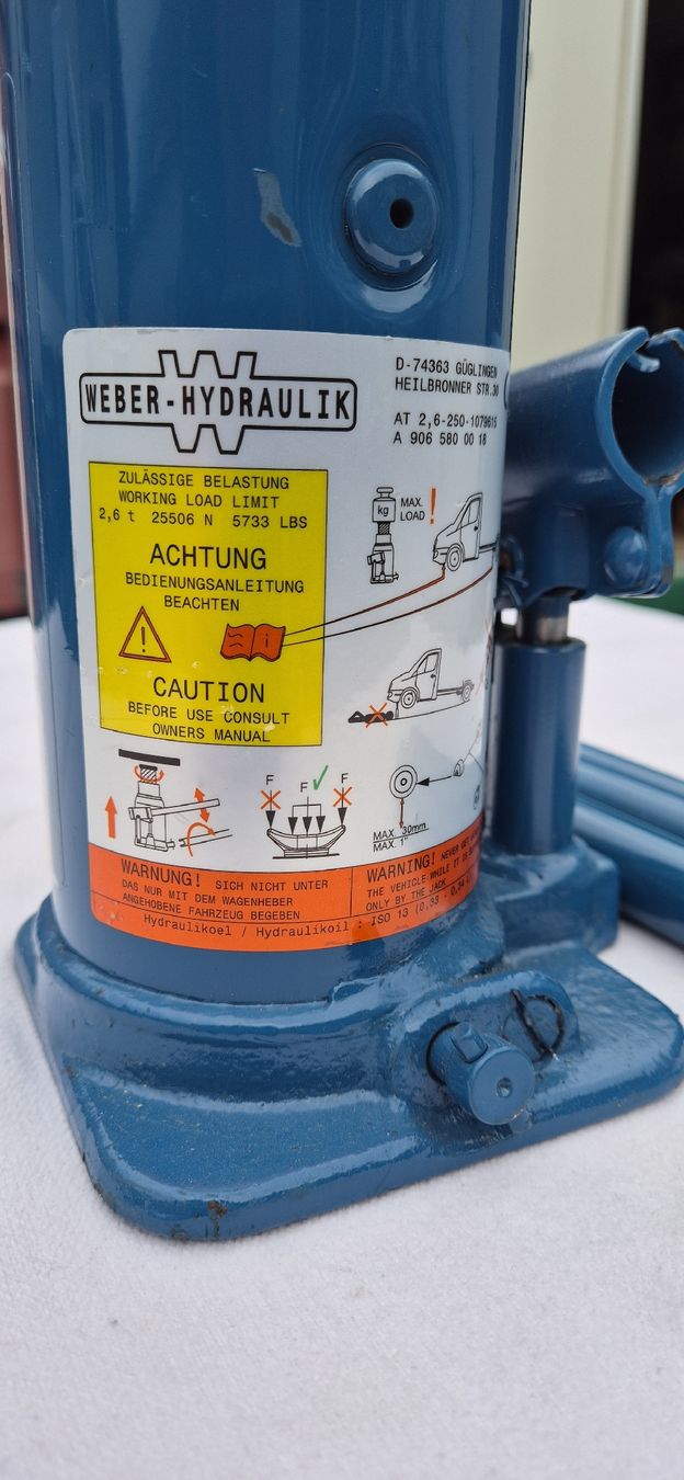 Tutti gli attrezzi: Hydraulik Wagenheber – Usato da Glarus venduto da Unimog10 2