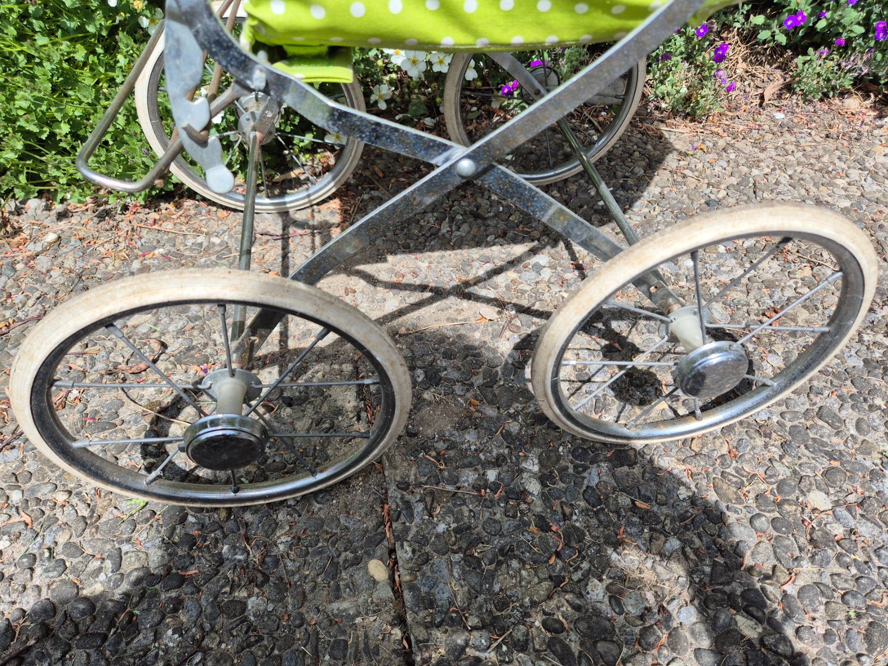 Carrozzine per bambole: Retro Puppenkinderwagen – Usato da Winterthur venduto da Sarafina66 3