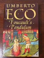 Buch - Umberto Eco, "Foucault's Pendulum", Englisch