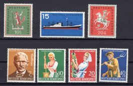 R6629  /  Allemagne RFA 1957-1958 neufs XX