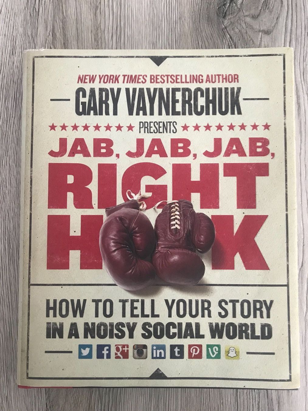 Libri: Book - Jab, Jab, Right Hook from Gary V. – Nuovo (secondo la descrizione) da Baar venduto da Charbin