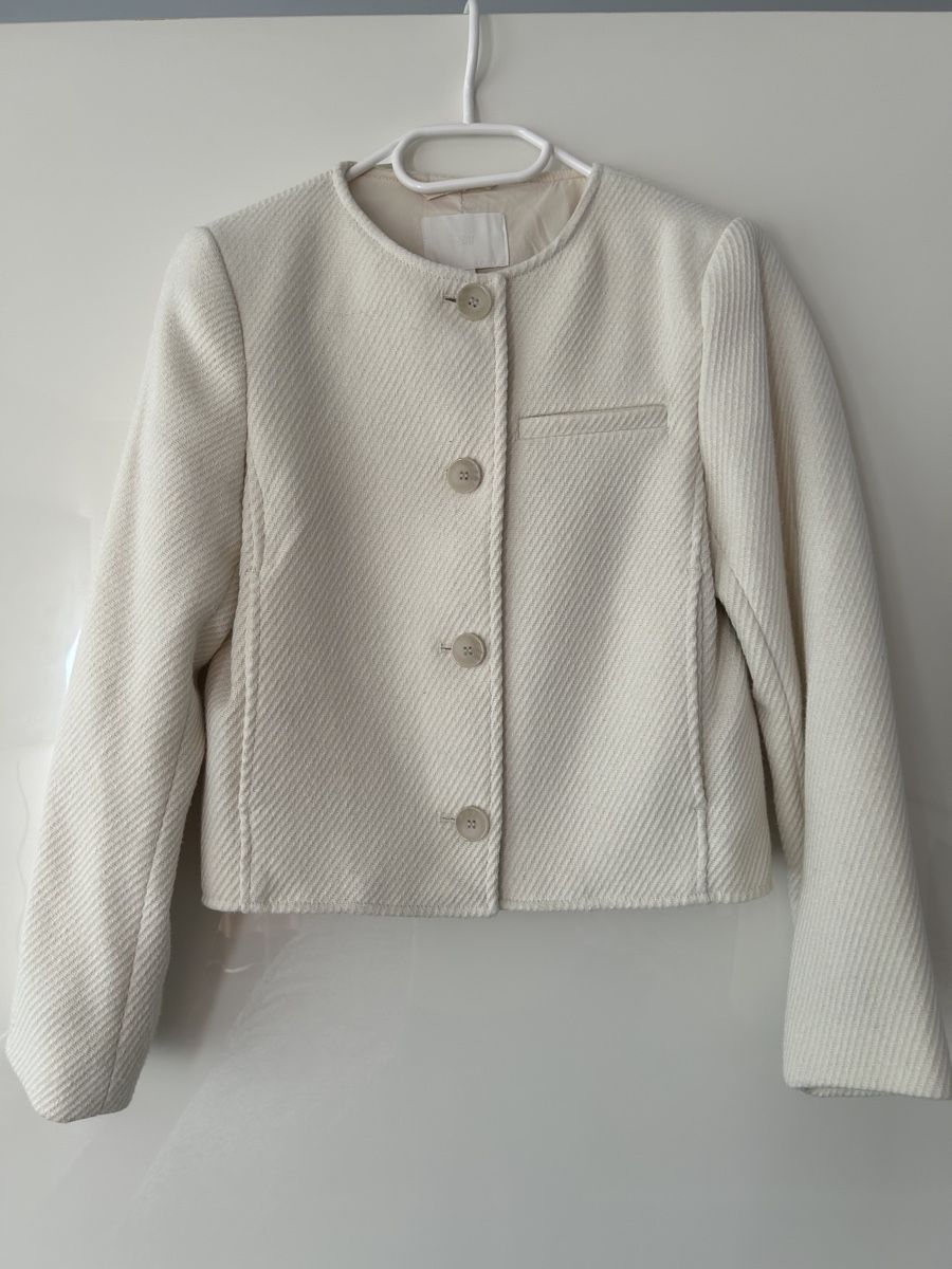 H&M Giacche: H&M cream blazer, size XS – Usato da Wollerau venduto da Dolder23