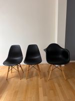 Chairs: 3 Eames-Style Chairs / Stühle – Mid-Century Style
