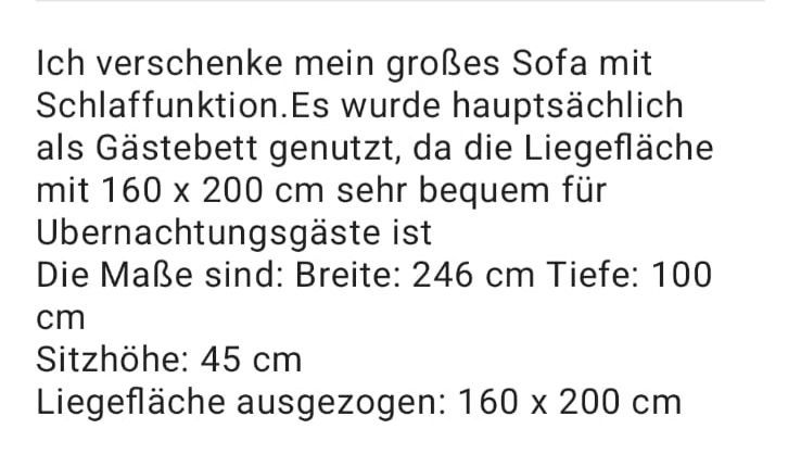Divani: Bettsofa – Usato da Embrach venduto da lau_bc5d 1