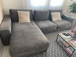 Sofa und Chaiselongue von Natuzzi