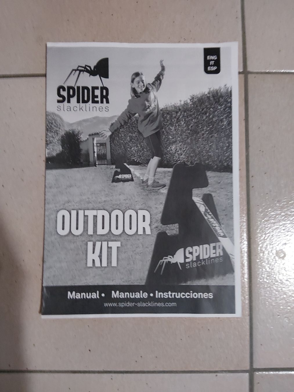 Slackline: Spider Slack Line Outdoor Kit – Usato da Grolley venduto da Montana78 2