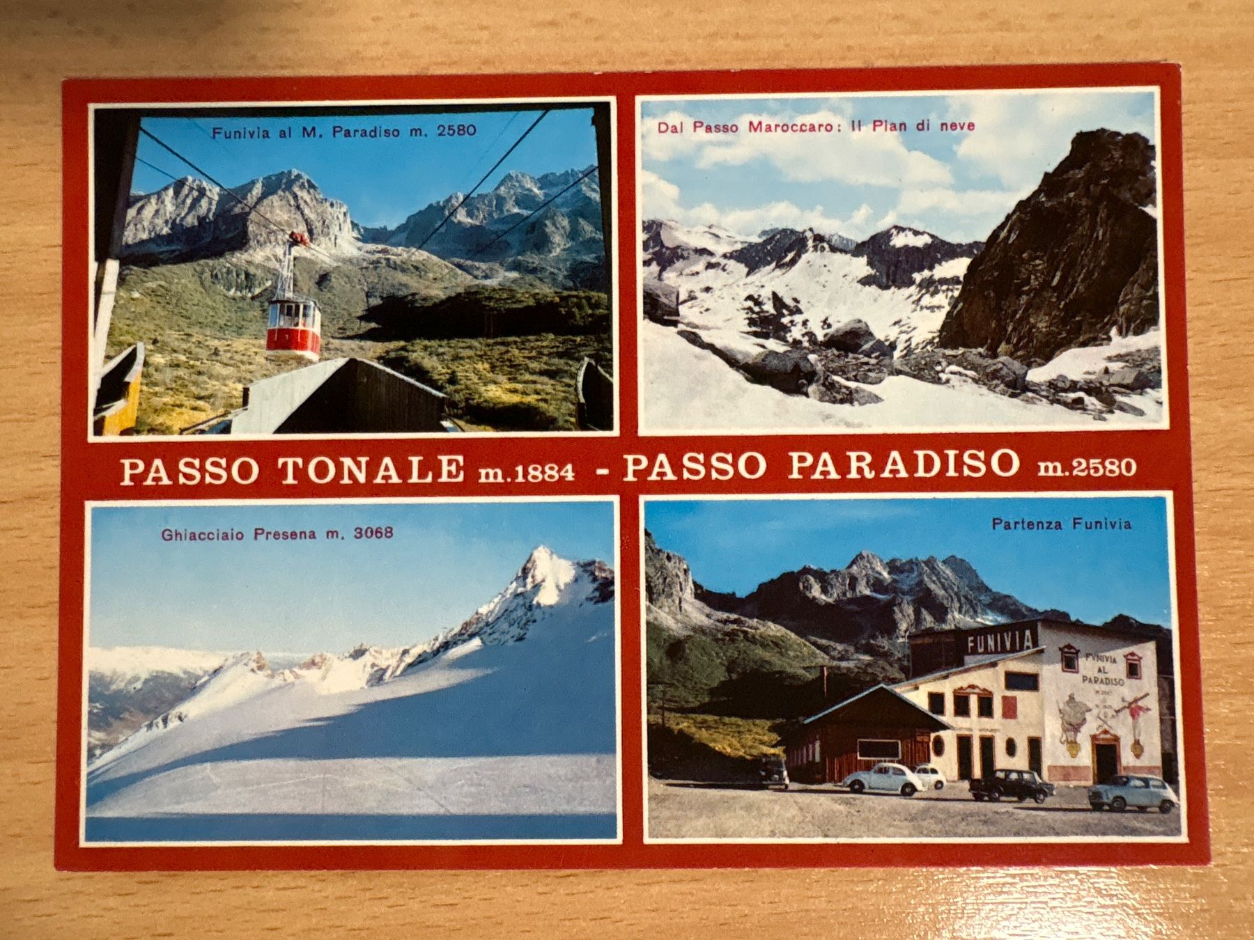 Cartes postales: Ansichtskarte Passo Tonale Passo Paradiso – D'occasion à Ibach par lisch3