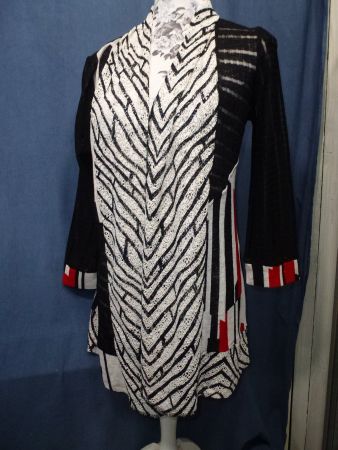 AL PARADISE DÜNNE STRICKJACKE EXTRAVAGANT DESIGNER GR M