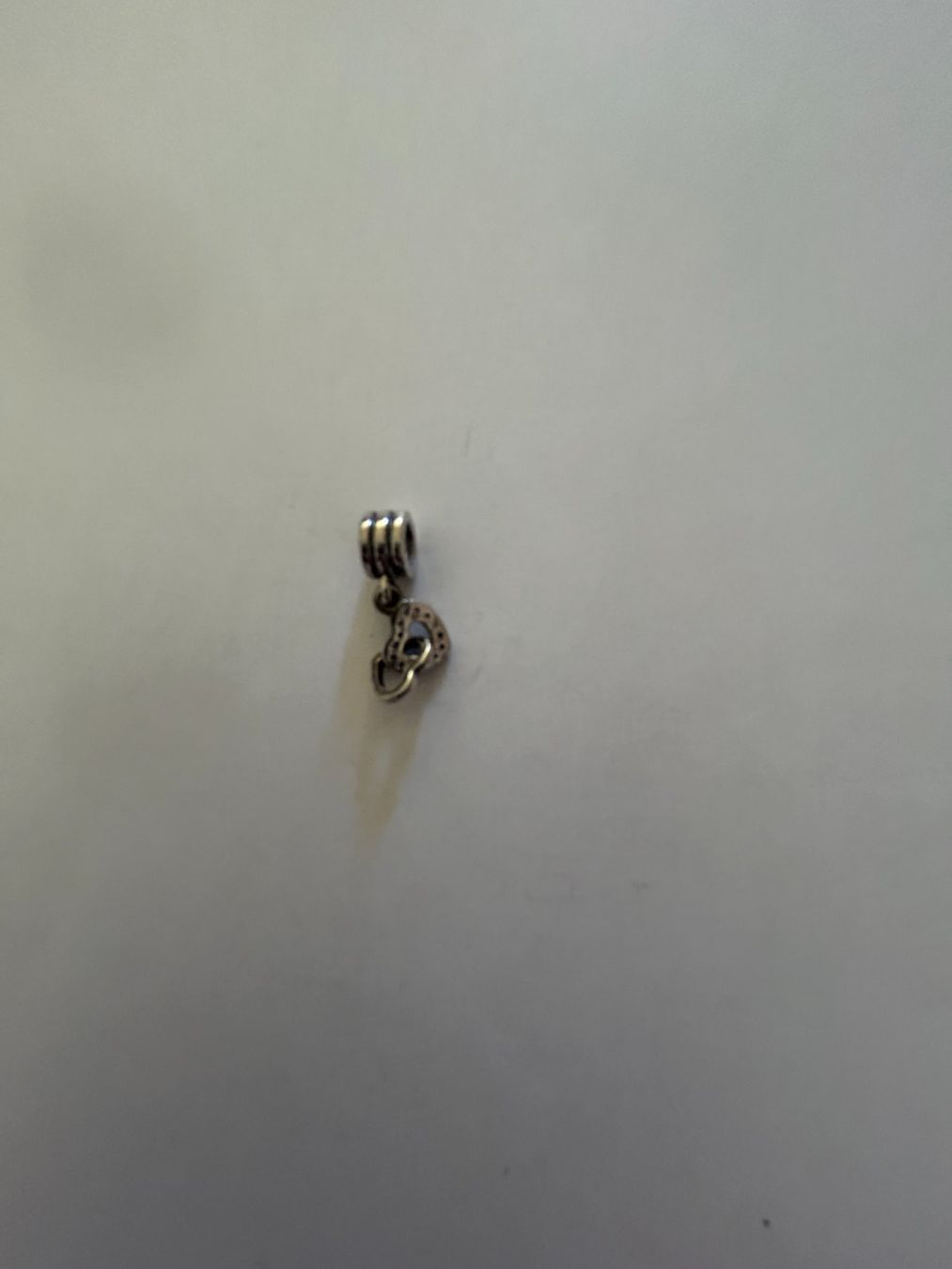 Pandora Ciondoli: Charm Pandora en argent avec 2 coeurs – Usato da Nyon venduto da Emmanuelle1260