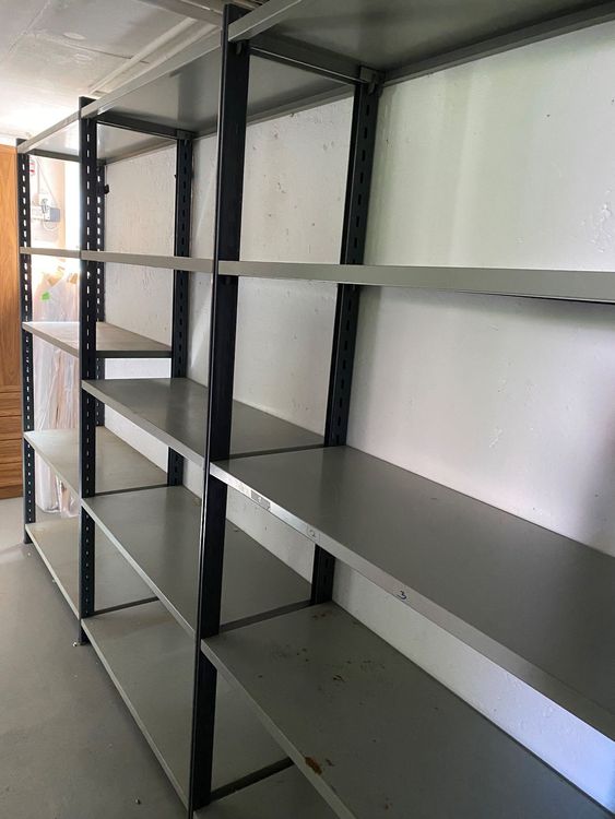 Grosses Metallregal für Keller oder Lagerraum (Gebraucht) in Oberrieden