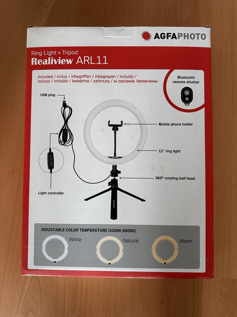 Lampes: Agfaphoto Ringlicht/Ringlight – D'occasion à Riehen par jac_f2nl 1