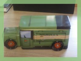 Migros A-G Lieferwagen Blechdose, Vintage, Rarität!